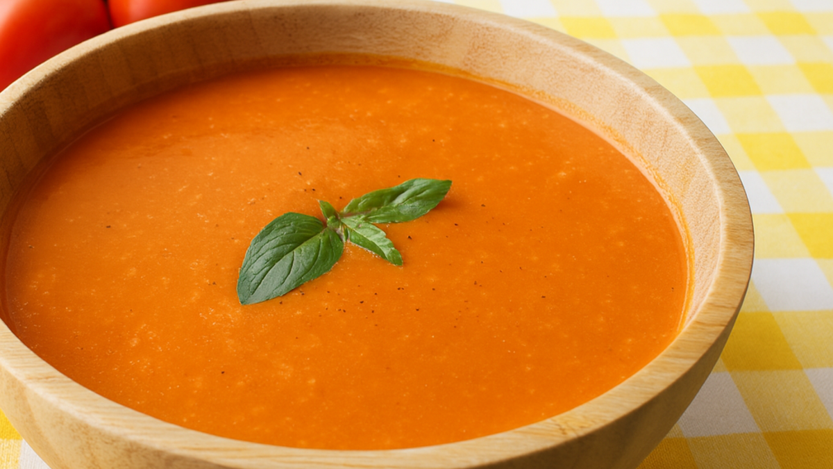 Sütlü Domates Çorbası